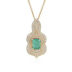 Collana in oro con Smeraldo Colombiano (de Melo)