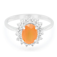Anello in argento con Corniola