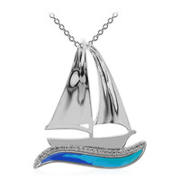 Collana in argento con Zircone