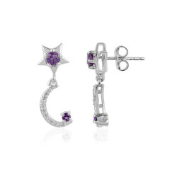 Orecchini in argento con Ametista