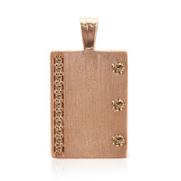 Ciondolo in oro con Diamante Rose de France SI1 di Argyle