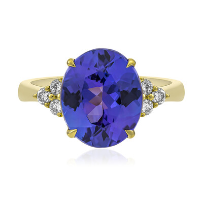 Anello in oro con Tanzanite AAA (CIRARI)