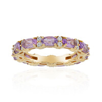 Anello in argento con Ametista