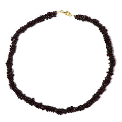 Collana in argento con Granato Mozambico