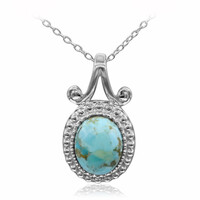 Collana in argento con Turchese
