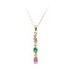 Collana in oro con Zaffiro Rosa (CIRARI)