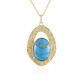 Collana in argento con Turchese (Faszination Türkis)