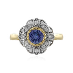 Anello in argento con Tanzanite
