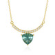 Collana in argento con Fluorite Verde