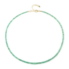 Collana in argento con Smeraldo Zambia