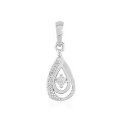 Ciondolo in argento con Diamante I2 (H)
