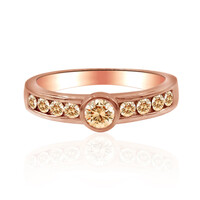 Anello in oro con Diamante Rose de France SI1 di Argyle