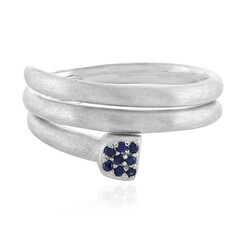 Anello in argento con Zaffiro Blu