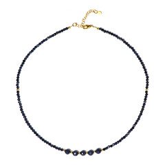 Collana in argento con Zaffiro Blu