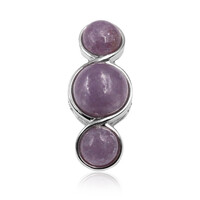 Ciondolo in argento con Lepidolite