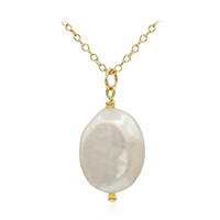 Collana in argento con Perla di Acqua Dolce