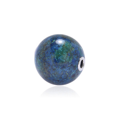 Ciondolo in argento con Malachite Azzurrite (MONOSONO COLLECTION)