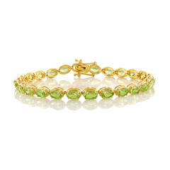 Bracciale in argento con Diopside Russo