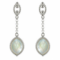 Orecchini in argento con Madreperla