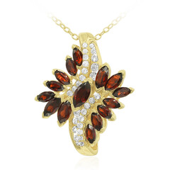 Collana in argento con Granato