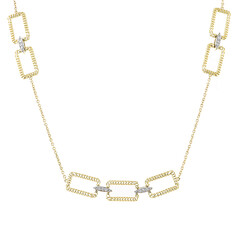 Collana in oro con Diamante I1 (I)  (Ornaments by de Melo)