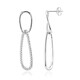 Orecchini in argento con Zircone
