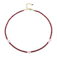 Collana in argento con Kunzite