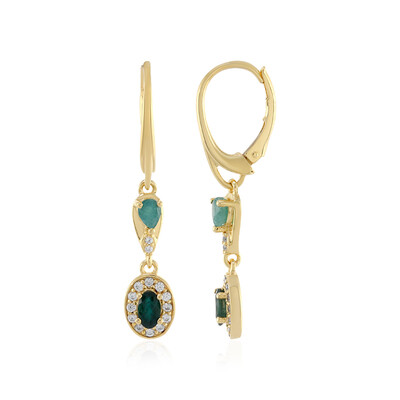 Orecchini in argento con Grandidierite