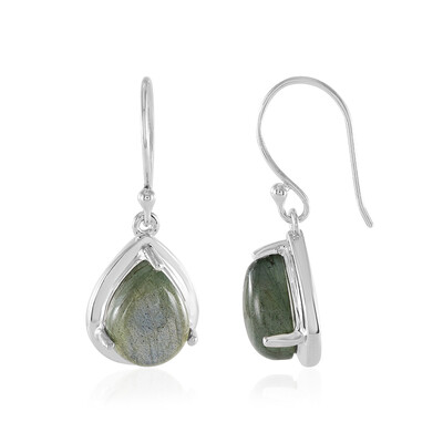Orecchini in argento con Labradorite