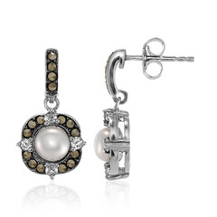 Orecchini in argento con Perla di Acqua Dolce