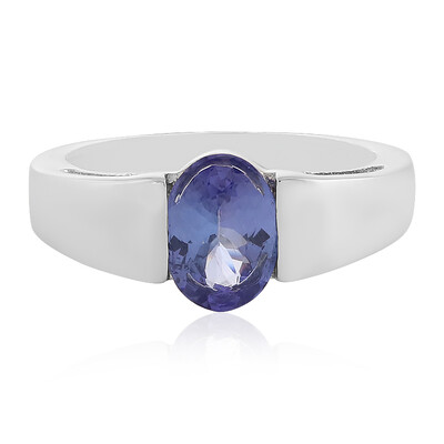 Anello in argento con Tanzanite