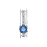 Ciondolo in argento con Fluorite Cangiante