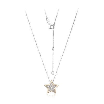 Collana in oro con Diamante I1 (I)