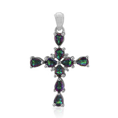 Ciondolo in argento con Quarzo Mistico