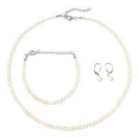 Parure in argento con Opale di Welo