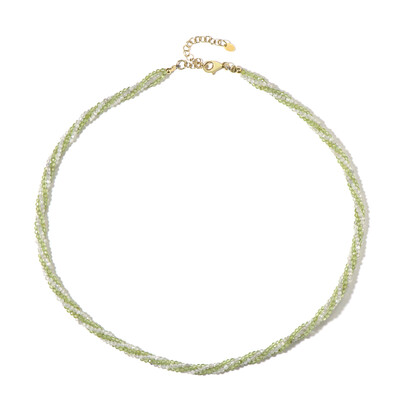 Collana in argento con Peridoto