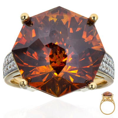Anello in oro con Sfalerite (AMAYANI)