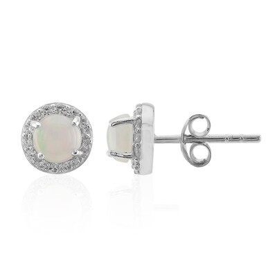 Orecchini in argento con Opale di Welo