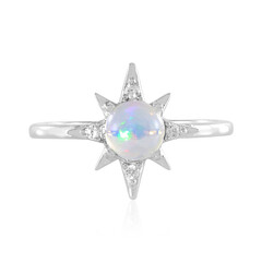 Anello in argento con Opale di Welo
