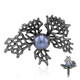 Anello in argento con Perla Mistica d'Acqua Dolce (TPC)
