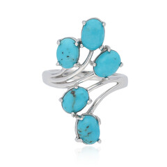 Anello in argento con Turchese