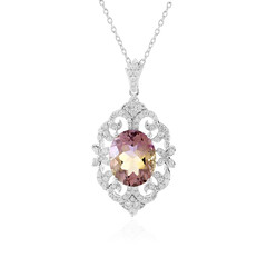 Collana in argento con Ametrina