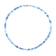 Collana in argento con Acquamarina Brasiliana