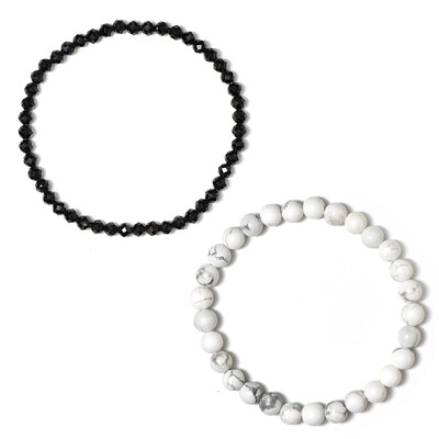 Bracciale con Howlite