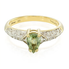 Anello in argento con Tormalina Paraíba
