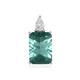 Ciondolo in argento con Fluorite Verde