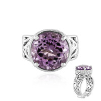 Anello in argento con Ametista Rose de France (Dallas Prince Designs)
