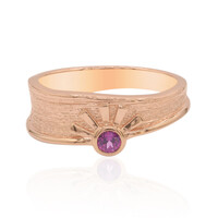 Anello in argento con Rodolite