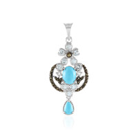 Ciondolo in argento con Turchese Sleeping Beauty