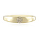 Anello in oro con Diamante Champagne VS1